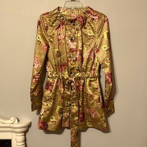 Never wore! Liz Claiborne Floral Jacket Size XS